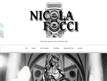Tablet Screenshot of nicolafocci.com